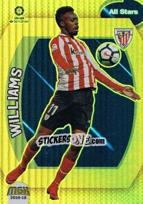 Sticker Williams - Liga 2018-2019. Megacracks n. 52 - Panini