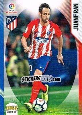 Sticker Juanfran - Liga 2018-2019. Megacracks - Panini