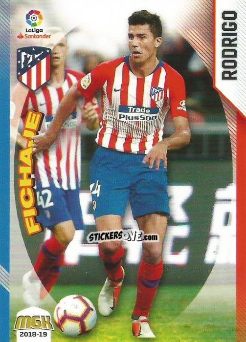 Cromo Rodri - Liga 2018-2019. Megacracks n. 65 - Panini