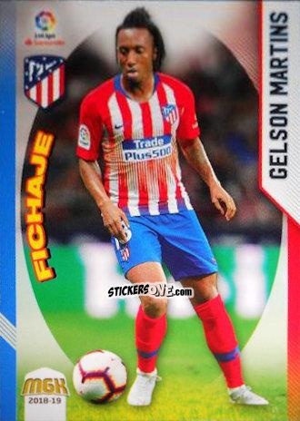 Cromo Gelson Martins - Liga 2018-2019. Megacracks n. 71 - Panini