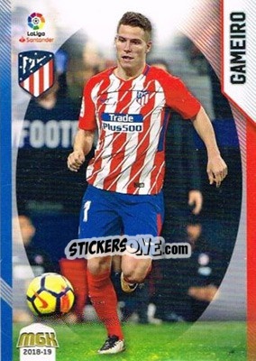 Sticker Gameiro - Liga 2018-2019. Megacracks n. 72 - Panini