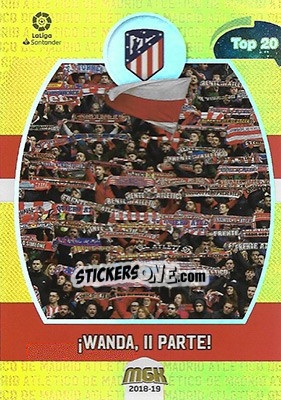 Sticker Wanda. II Parte - Liga 2018-2019. Megacracks n. 77 - Panini