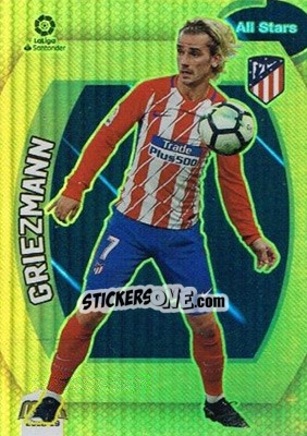 Sticker Griezmann - Liga 2018-2019. Megacracks - Panini