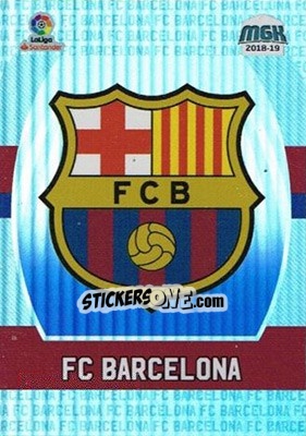 Sticker Escudo - Liga 2018-2019. Megacracks n. 82 - Panini