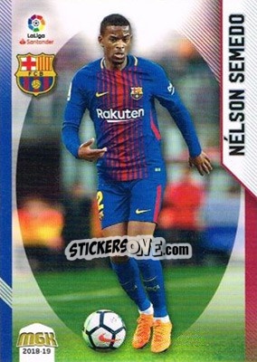 Sticker Nélson Semedo - Liga 2018-2019. Megacracks n. 86 - Panini
