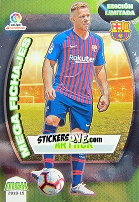 Figurina Arthur - Liga 2018-2019. Megacracks - Panini