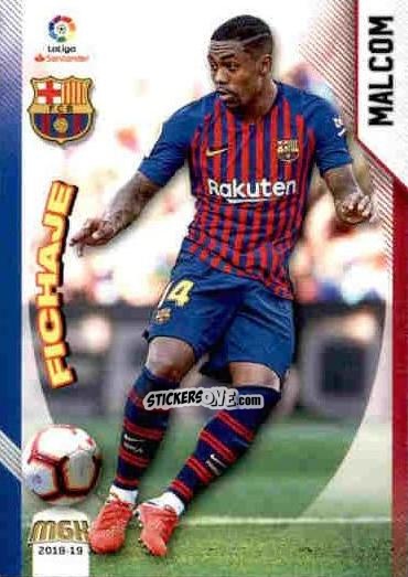Cromo Malcom - Liga 2018-2019. Megacracks n. 98 - Panini