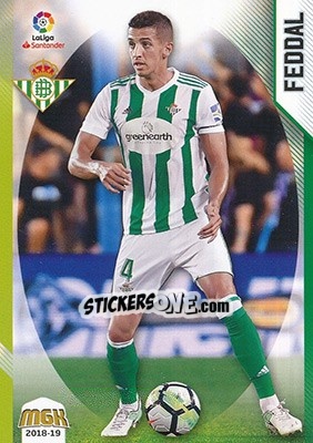 Sticker Feddal - Liga 2018-2019. Megacracks n. 113 - Panini