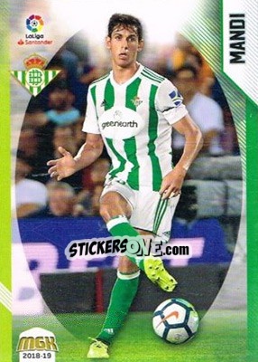 Cromo Mandi - Liga 2018-2019. Megacracks - Panini