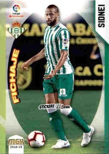 Sticker Sidnei - Liga 2018-2019. Megacracks n. 116 - Panini