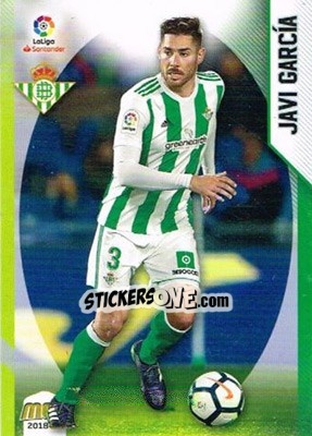Sticker Javi García - Liga 2018-2019. Megacracks - Panini