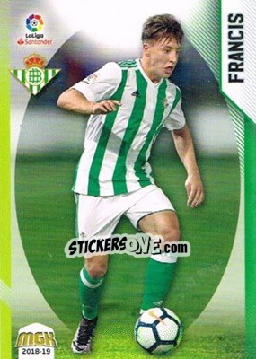 Sticker Francis - Liga 2018-2019. Megacracks n. 120 - Panini