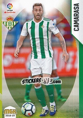 Sticker Camarasa - Liga 2018-2019. Megacracks n. 122 - Panini