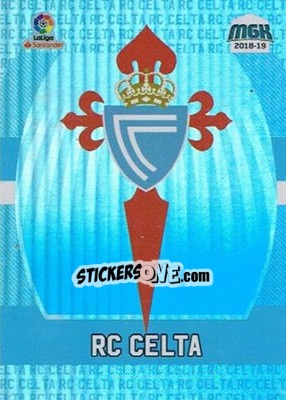 Sticker Escudo - Liga 2018-2019. Megacracks - Panini
