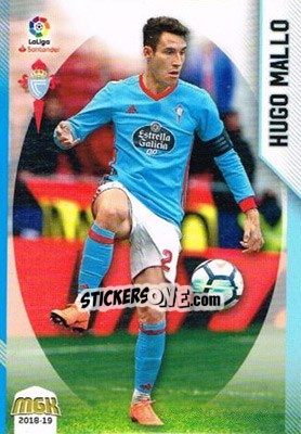 Sticker Hugo Mallo - Liga 2018-2019. Megacracks n. 139 - Panini