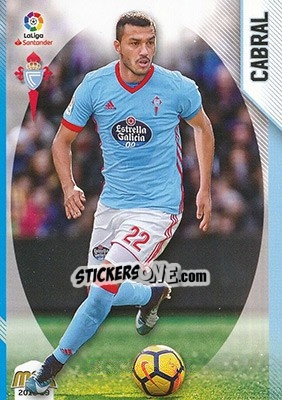 Cromo Cabral - Liga 2018-2019. Megacracks - Panini