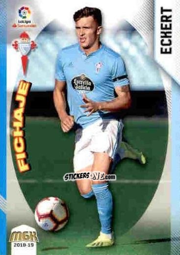 Figurina Eckert - Liga 2018-2019. Megacracks n. 152 - Panini