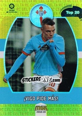 Sticker Vigo pide Mas - Liga 2018-2019. Megacracks n. 158 - Panini