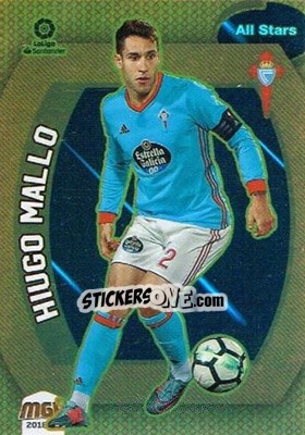 Figurina Hugo Mallo - Liga 2018-2019. Megacracks - Panini