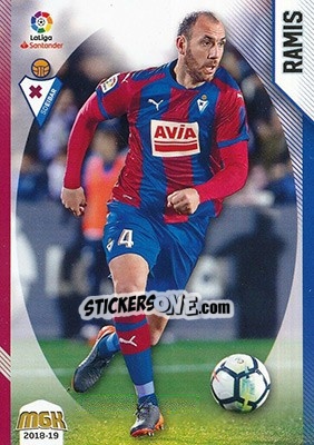 Sticker Ramis - Liga 2018-2019. Megacracks n. 168 - Panini