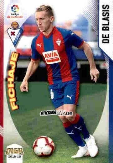 Figurina De Blasis - Liga 2018-2019. Megacracks n. 178 - Panini