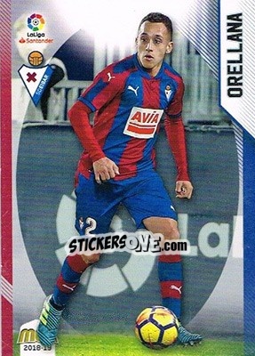 Sticker Orellana - Liga 2018-2019. Megacracks n. 180 - Panini