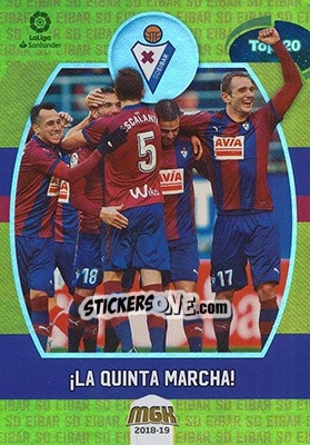 Sticker La Quinta Marcha - Liga 2018-2019. Megacracks - Panini