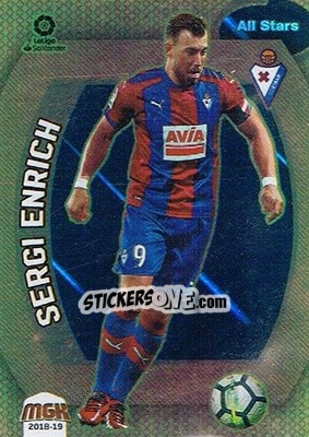Sticker Sergi Enrich - Liga 2018-2019. Megacracks n. 189 - Panini