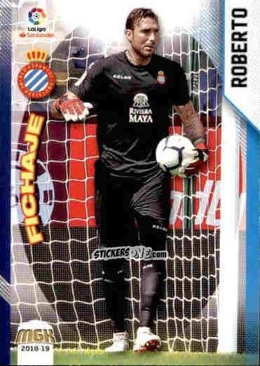 Sticker Roberto - Liga 2018-2019. Megacracks n. 192 - Panini