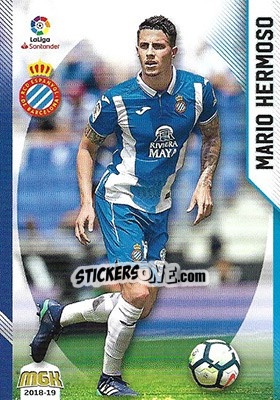 Sticker Mario Hermoso - Liga 2018-2019. Megacracks n. 197 - Panini