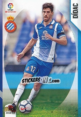 Cromo Dídac - Liga 2018-2019. Megacracks n. 199 - Panini