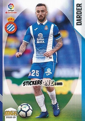 Cromo Darder - Liga 2018-2019. Megacracks - Panini