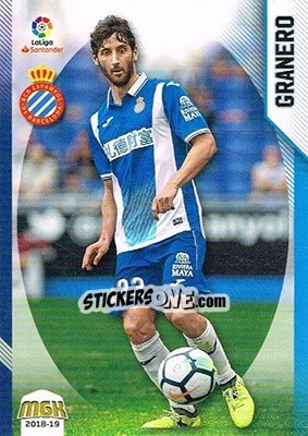 Sticker Granero - Liga 2018-2019. Megacracks - Panini