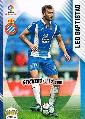 Sticker Leo Baptistao - Liga 2018-2019. Megacracks n. 208 - Panini