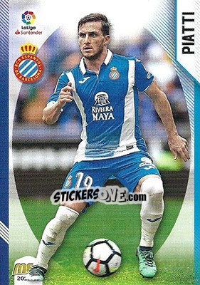 Sticker Piatti - Liga 2018-2019. Megacracks n. 209 - Panini