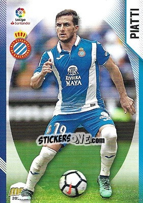 Figurina Piatti - Liga 2018-2019. Megacracks - Panini