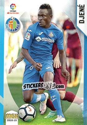 Sticker Djené - Liga 2018-2019. Megacracks n. 221 - Panini