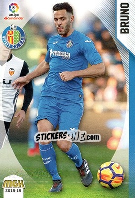 Sticker Bruno - Liga 2018-2019. Megacracks n. 222 - Panini