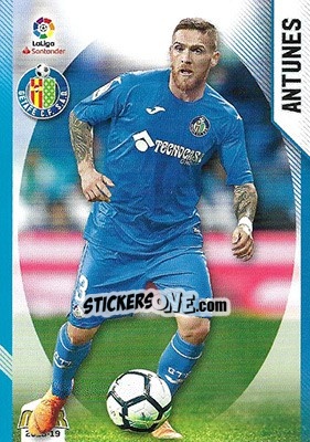 Sticker Antunes - Liga 2018-2019. Megacracks n. 224 - Panini