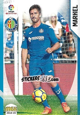 Sticker Markel - Liga 2018-2019. Megacracks n. 227 - Panini