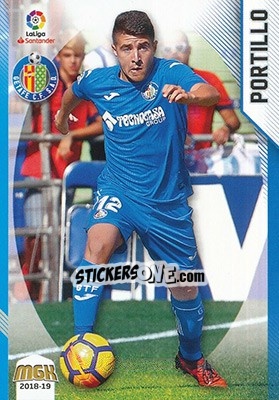 Sticker Portillo - Liga 2018-2019. Megacracks n. 230 - Panini