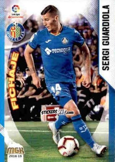 Cromo Sergi Guardiola - Liga 2018-2019. Megacracks n. 234 - Panini