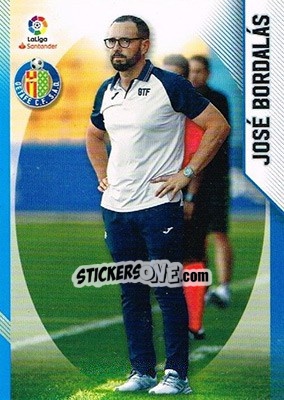 Sticker José Bordalás - Liga 2018-2019. Megacracks - Panini