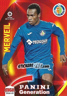 Sticker Merveil - Liga 2018-2019. Megacracks n. 240 - Panini