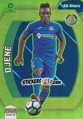Sticker Djené - Liga 2018-2019. Megacracks - Panini