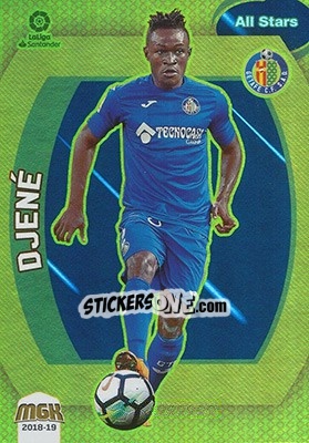 Sticker Djené - Liga 2018-2019. Megacracks n. 241 - Panini