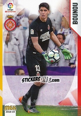 Sticker Bounou - Liga 2018-2019. Megacracks - Panini