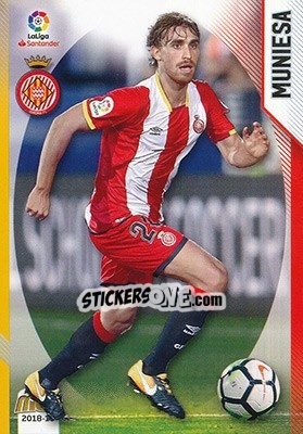 Sticker Muniesa - Liga 2018-2019. Megacracks - Panini