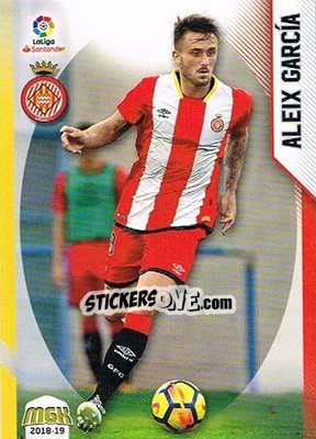 Sticker Aleix García - Liga 2018-2019. Megacracks - Panini