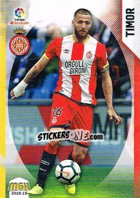 Sticker Timor - Liga 2018-2019. Megacracks n. 258 - Panini